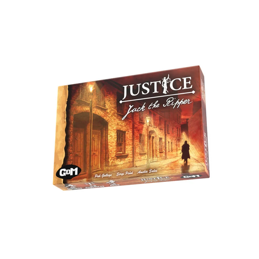 Justice: Jack the Ripper és un joc de cartes que pertany a una nova sèrie de jocs narratius en el qual els jugadors representaran un judici oral. ...