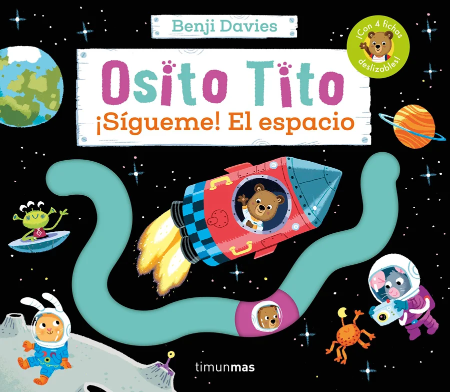 <b>¡Ayuda a Osito Tito a completar su misión espacial, y con las fichas del interior pásatelo genial!</b><br><br> Osito Tito hoy empezará una aven...