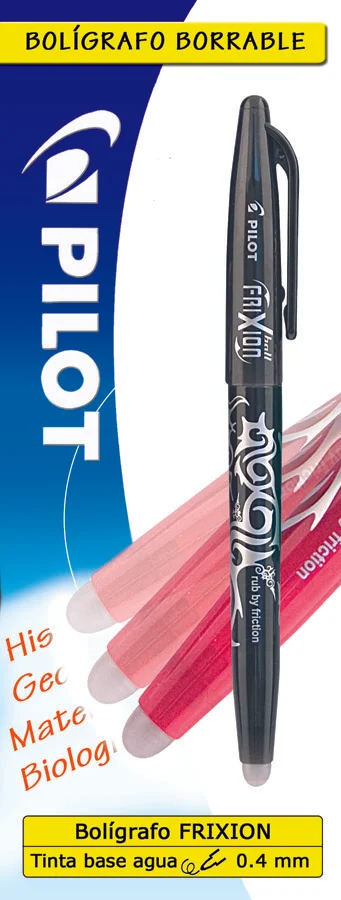 Retolador Pilot Frixion negre Retolador Pilot Frixion negre
