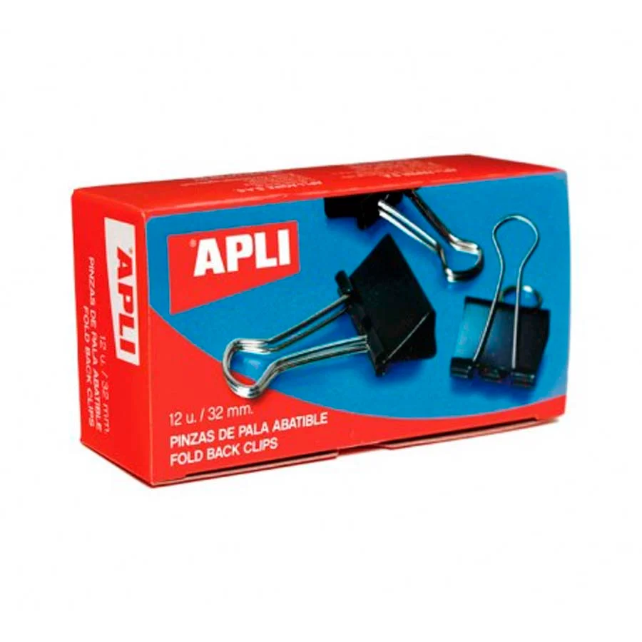 Pinces pala abatible Apli 3cm 12u