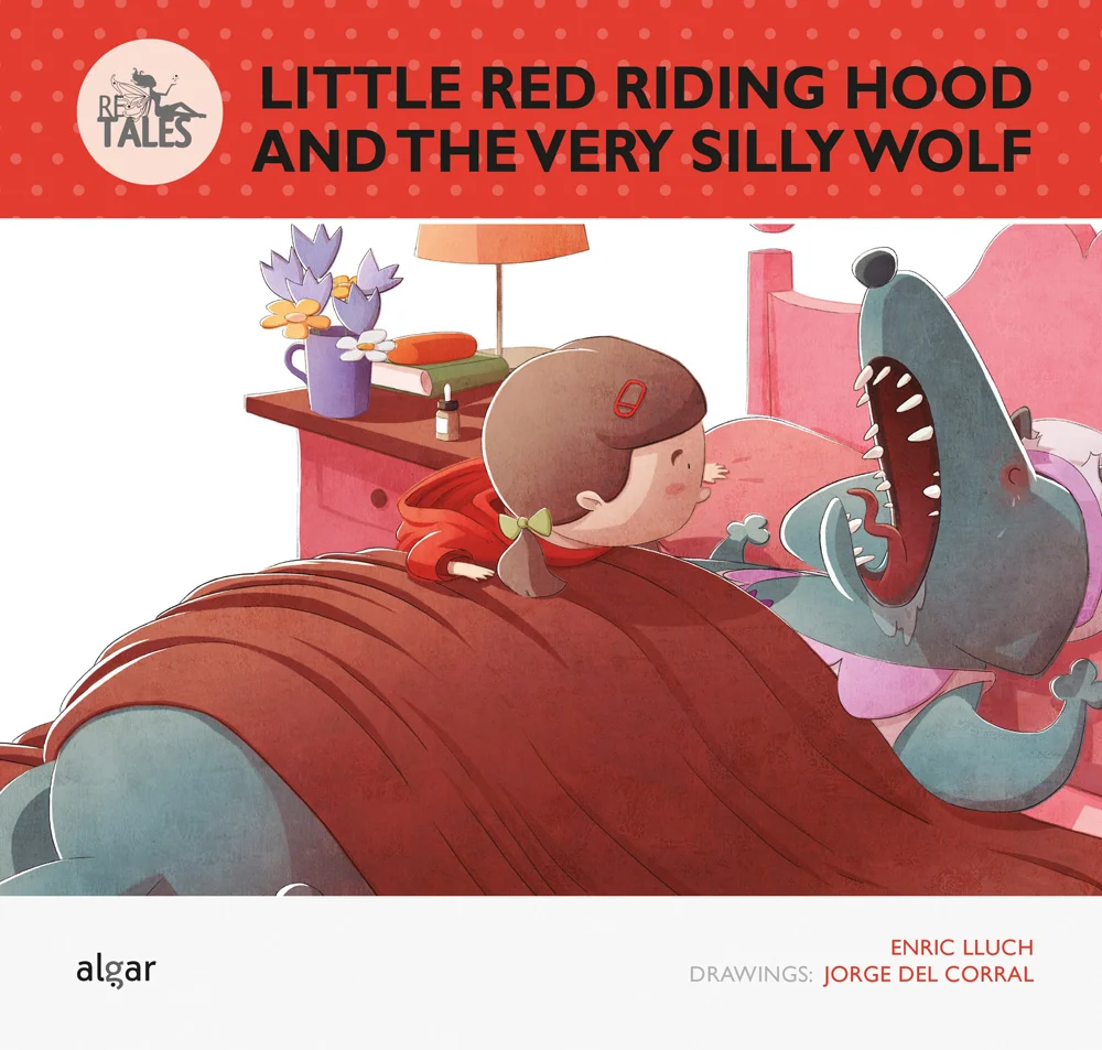 The wolf in this is story is a bit clumsy. A little bit silly, indeed. How can a small bottle of eye drops ruin his plans to gobble up Little Red ...