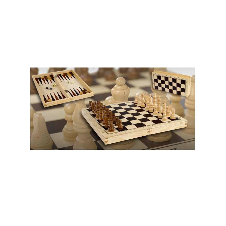 Maletí d'Escacs, Dames i Backgammon