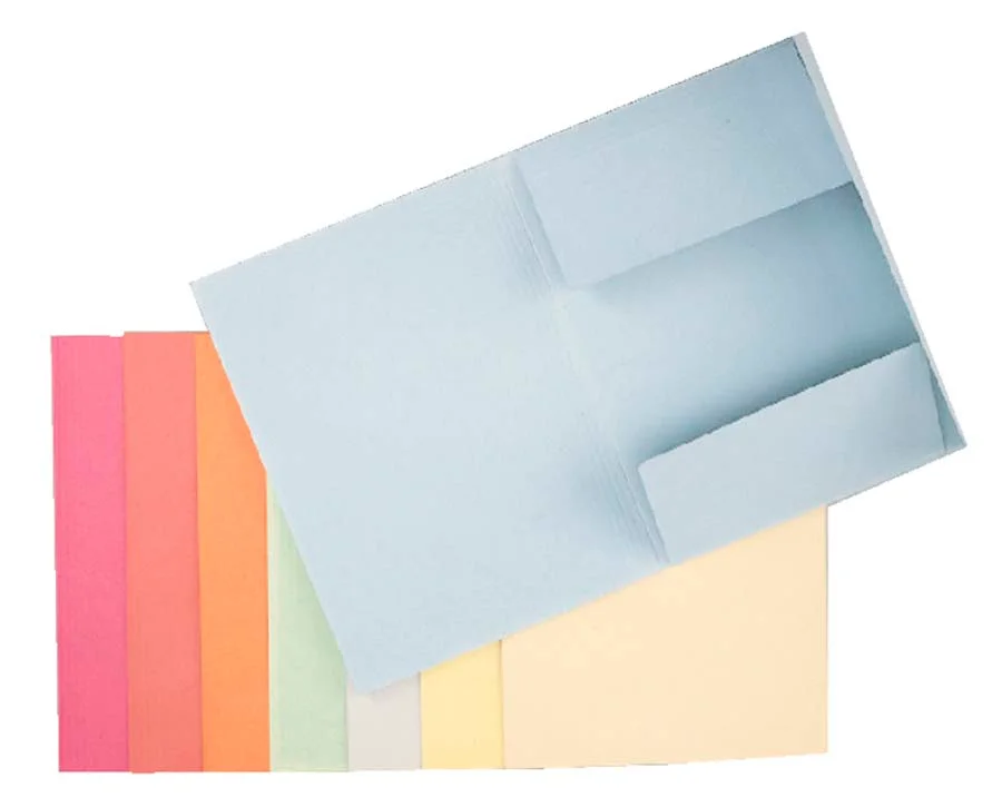 Subcarpeta Esselte 3 solapes A4 vermell