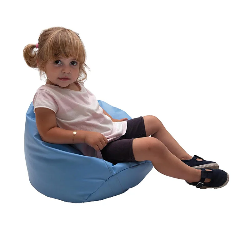 Puf mini Pera 35x55cm blau