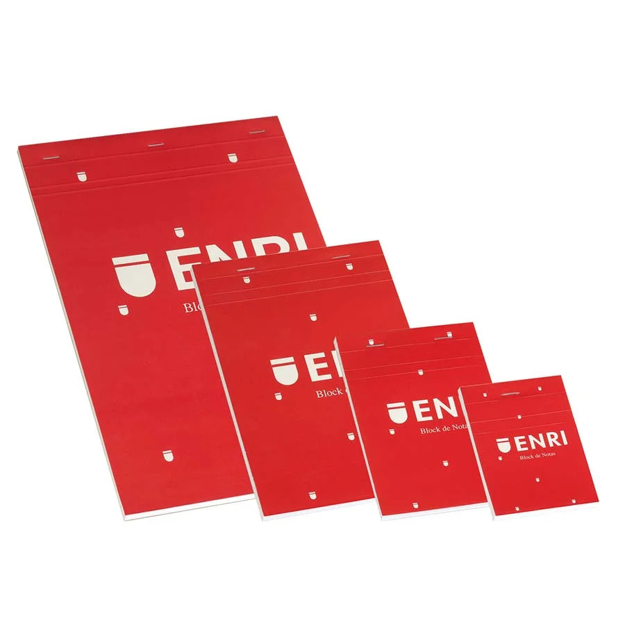 Bloc de notes Enri A6 80 fulls llis 