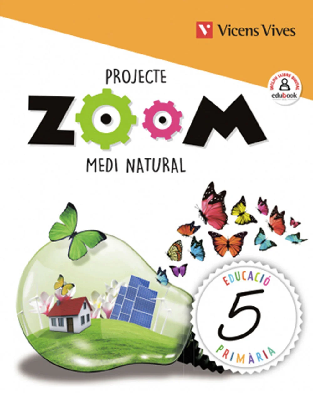 Libro de texto de Medi 5 Natural (Zoom) recomendado para la asignatura de Medio Natural y para el curso de 5º Primaria con una edad 10 a 11 años. ...