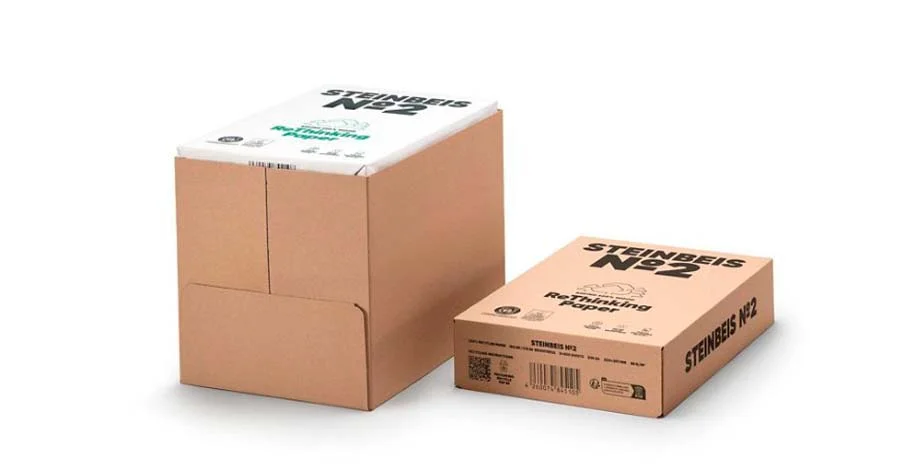 Paper reciclat Steinbeis núm.2 A4 80g 500 fulls