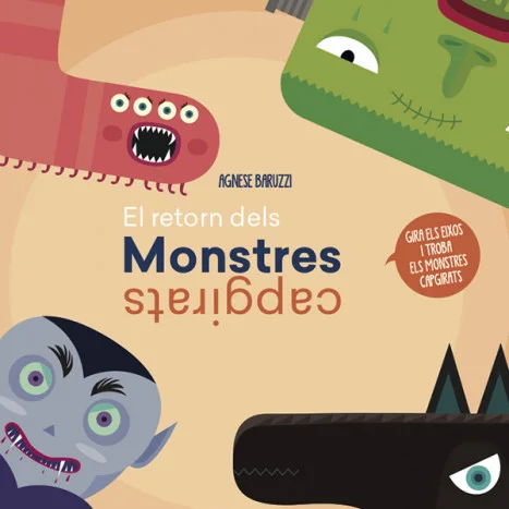 A través d'un joc de figures de monstres en moviment i transformació, es giren els eixos i es descobreixen els alegres i divertits personatges.
