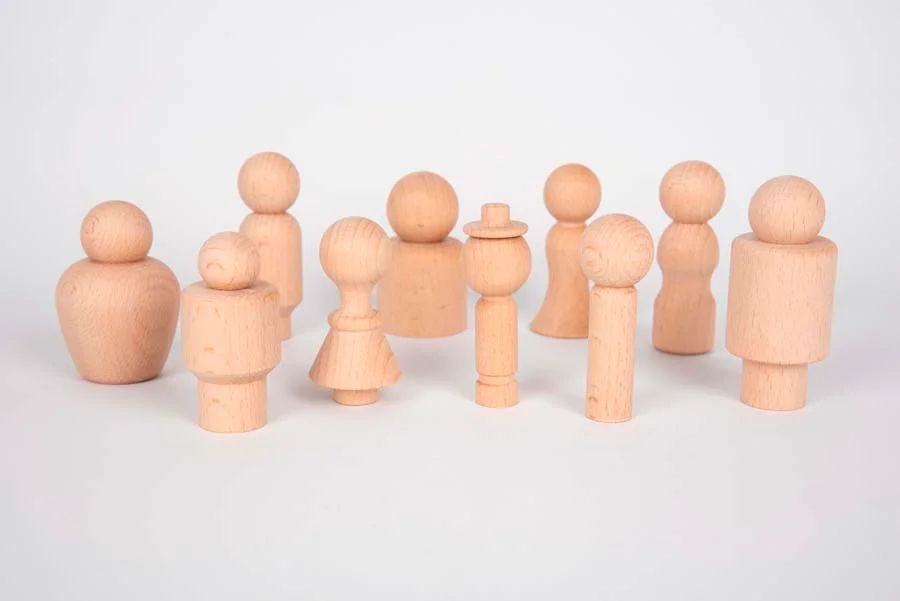 Figures comunitat fusta natural Figures comunitat fusta natural