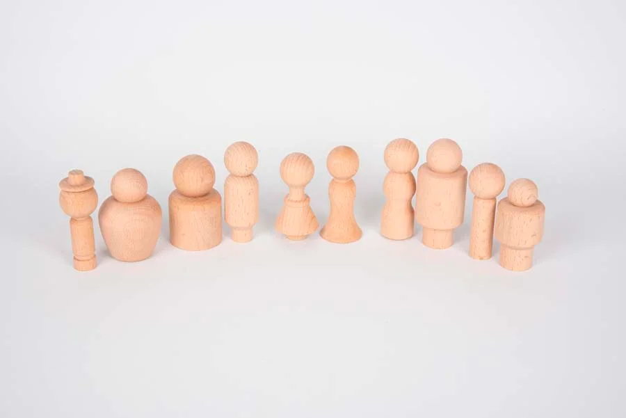 Figures comunitat fusta natural Figures comunitat fusta natural