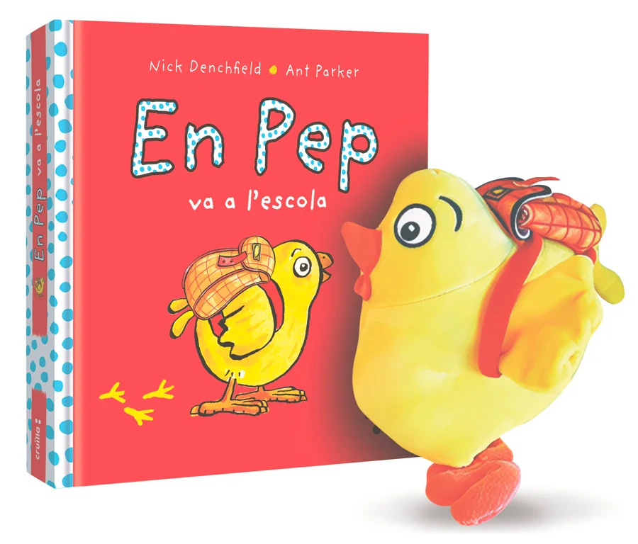 En Pep és un dormilega i sempre li costa molt llevar-se. Com s'ho farà avui, que és el primer dia d'escola? Lot amb el llibre ''En Pep va a l'esco...