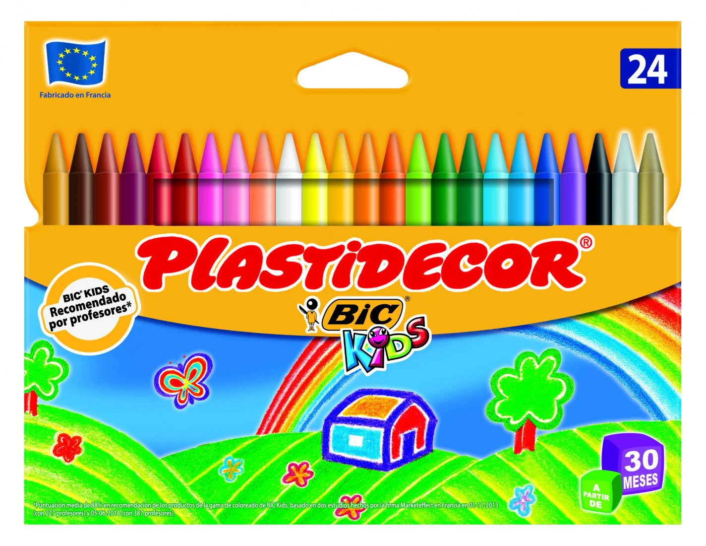 Ceres Plastidecor Bic Kids 24 colors Ceres Plastidecor Bic Kids 24 colors