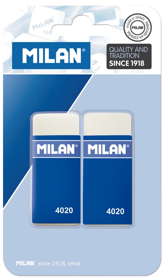 Goma d'esborrar Milan 4020 2u