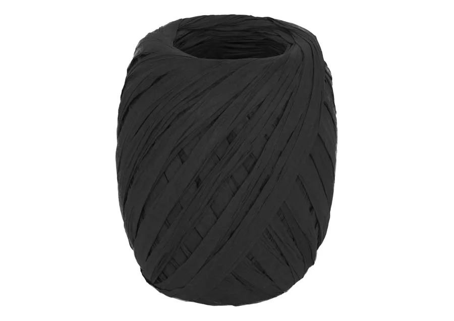Ràfia de paper Innspiro 30m negre Ràfia de paper Innspiro 30m negre