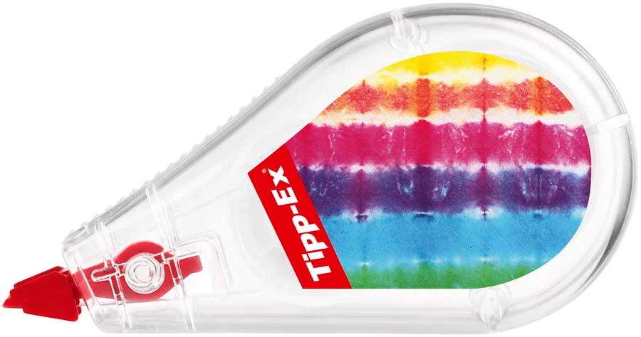 Bolígraf Bic 4 Colours Tie Dye + Tipp-ex