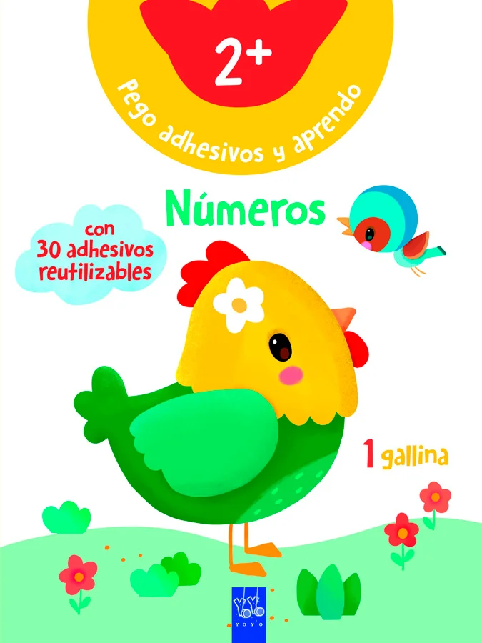 <strong>¡Pego adhesivos y aprendo!</strong><br><br>Con la ayuda de bonitos adhesivos reutilizables, los niños se divertirán y aprenderán a contar ...
