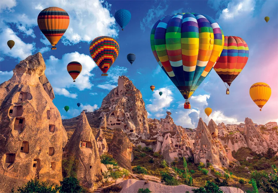 Puzle 1000 Balloons In Cappadocia Puzle 1000 Balloons In Cappadocia