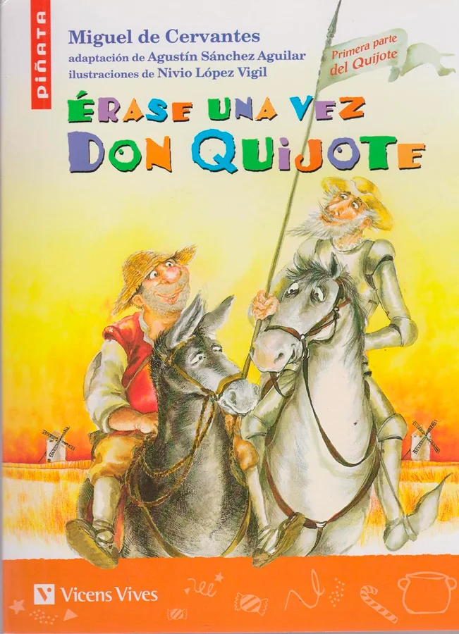 La obra cumbre de las letras españolas, un clásico universal, adaptado para que los jóvenes lectores tomen contacto con el héroe más singular de l...