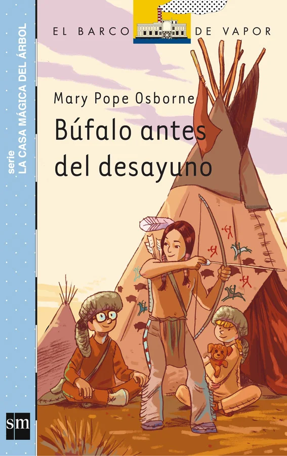Jack y Annie encuentran una escalera de cuerda apoyada al tronco de un grueso roble. Y arriba, en la copa, una casa de madera llena de libros. ¿Qu...