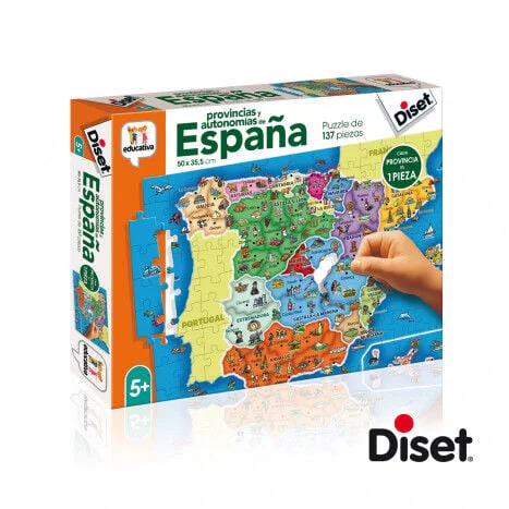 Puzle províncies d'Espanya