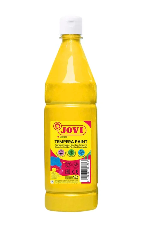 Témpera Jovi 1000ml groc