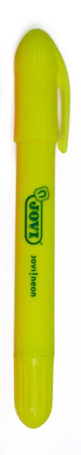 Marcador de Cera Gel Jovi fluorescent groc 12u Marcador de Cera Gel Jovi fluorescent groc 12u