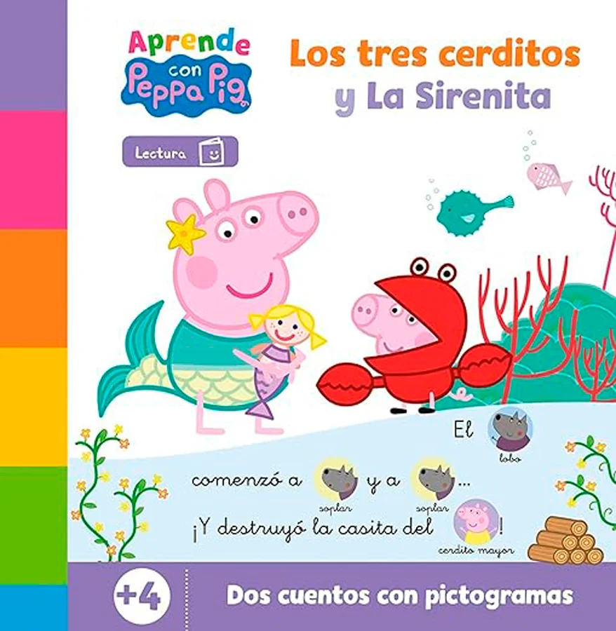 <P><B>La nueva propuesta educativa de</B> <B>Peppa</B> <B>Pig que combina lectura con pictogramas</B> <B>y las historias clásicas de siempre</B></...