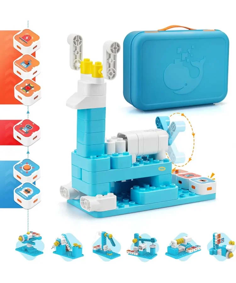 WhalesBot A3 Programació amb Blocs Magnètics WhalesBot A3 Programació amb Blocs Magnètics