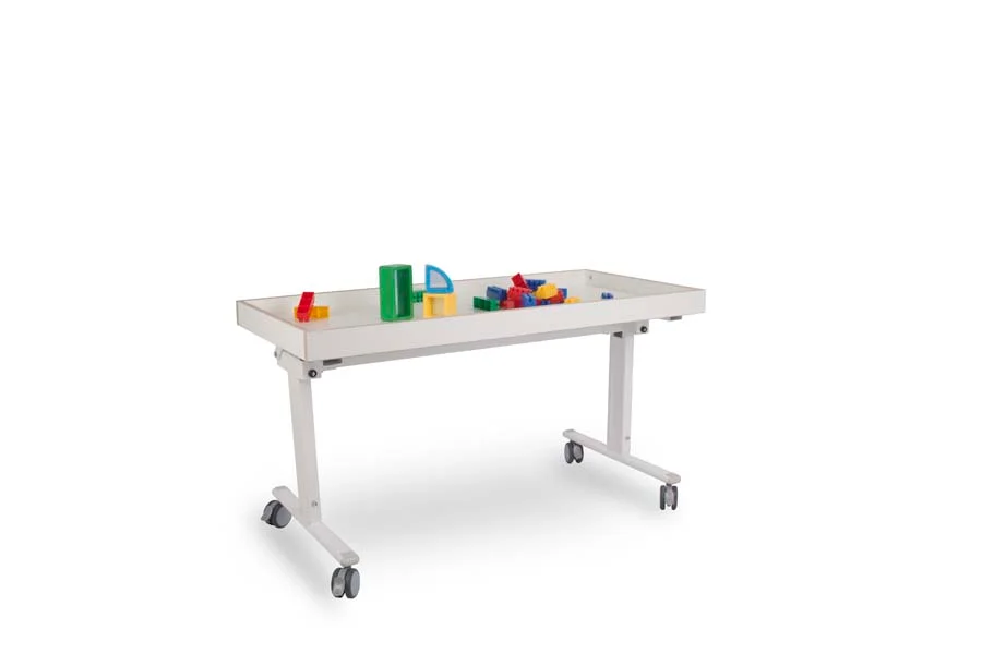 Taula sensorial 120x60cm T2 blanc