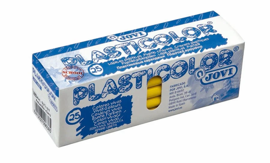 Ceres plàstiques Jovi Plasticolor blau 25u