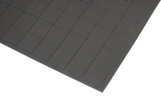 Làmina adhesiva magnètica Miniland 2x2cm 140u