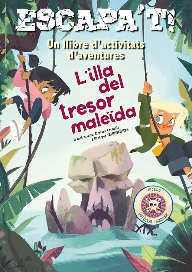 A l'Illa de la Calavera, el pirata Barba-Rosa fa segles que protegeix el seu tresor.   En Marc i la Fàtima li segueixen la pista, però seran capaç...
