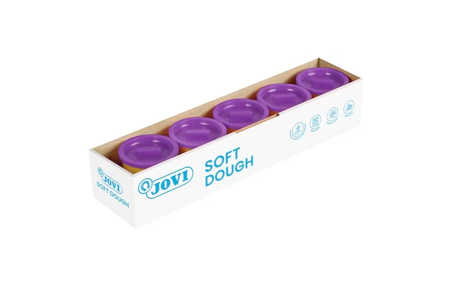 Pasta modelar Jovi Soft Dough 110g lila
