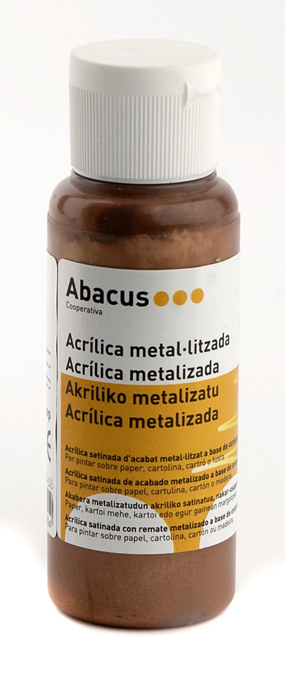 Pintura acrílica Abacus 80ml bronze