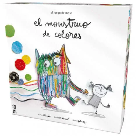 El monstruo de colores. El juego de mesa El monstruo de colores. El juego de mesa
