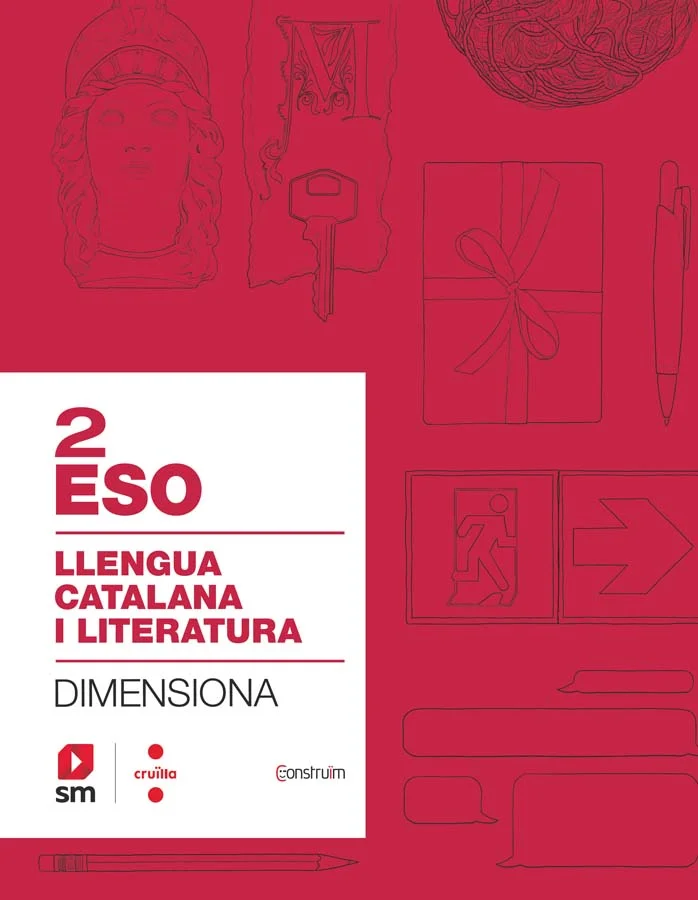 Libro de texto de C-2Eso. Quadern Llengua Catalana-Co 19 recomendado para la asignatura de Lengua Catalana y para el curso de 2º ESO con una edad ...
