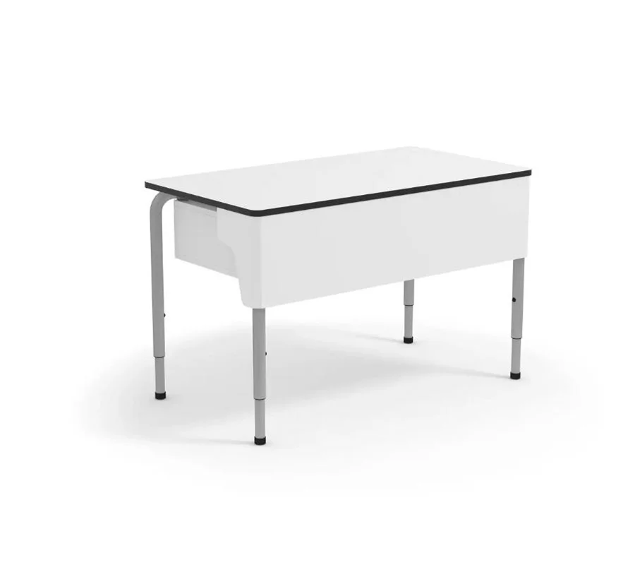 Taula Rectangle Teacher regulable T4-6 blanc