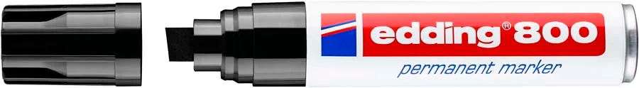 Retolador permanent Edding 800 negre