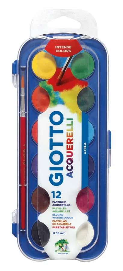 Aquarel·es Giotto 12 colors Aquarel·es Giotto 12 colors