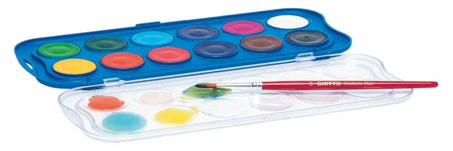 Aquarel·es Giotto 12 colors