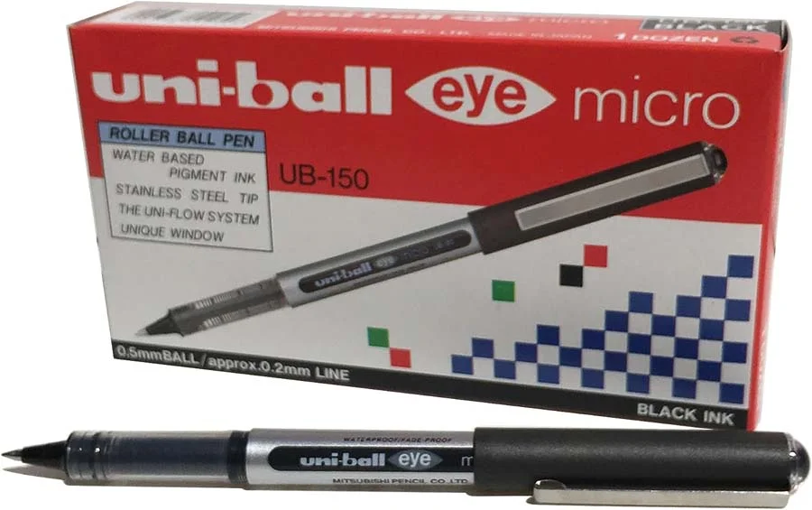 Ròl·ler Uni-ball Eye negre