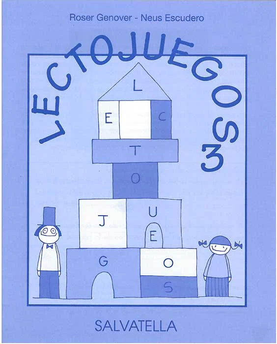 Libro de texto de Lectojuegos 3 recomendado para la asignatura de Comprensión Lectora Castellano y para el curso de 1º Primaria con una edad 6 a 7...