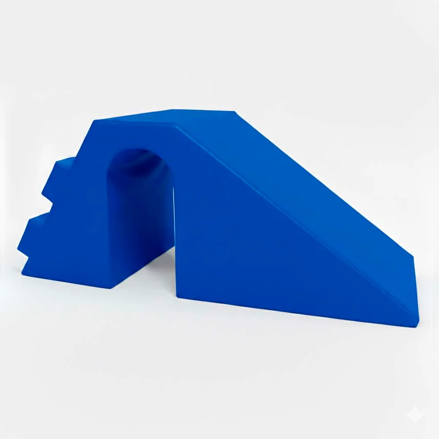Escala d'escuma piscina de boles 120x60x50cm blau Escala d'escuma piscina de boles 120x60x50cm blau