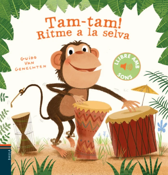 A la selva se celebra una gran festa. El lleó marca el compàs, la zebra toca el tambor i el mico fa enrenou. Els vols acompanyar?. Un llibre molt ...