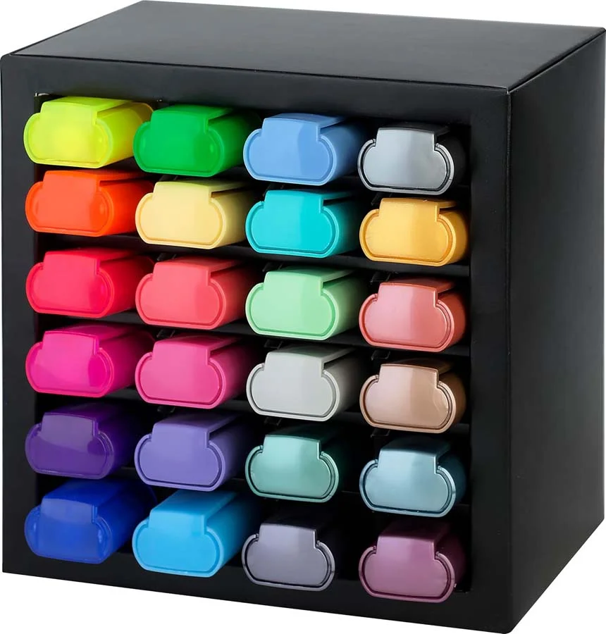 Faber-Castell 254602 - Set d'Escriptori Textliner 46 amb 24 subratlladors. <br><br>Contingut: 7 Subratlladors Colors Neon, 9 Subratlladors Colors ...