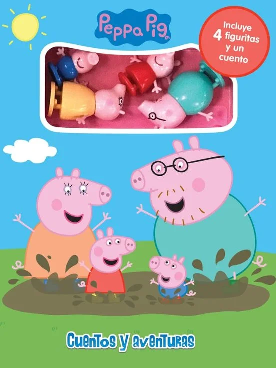 ¡Cuentos y aventuras para leer y compartir! Esta serie incluye un libro de cartón resistente y 4 figuras de plástico para que los niños disfruten ...