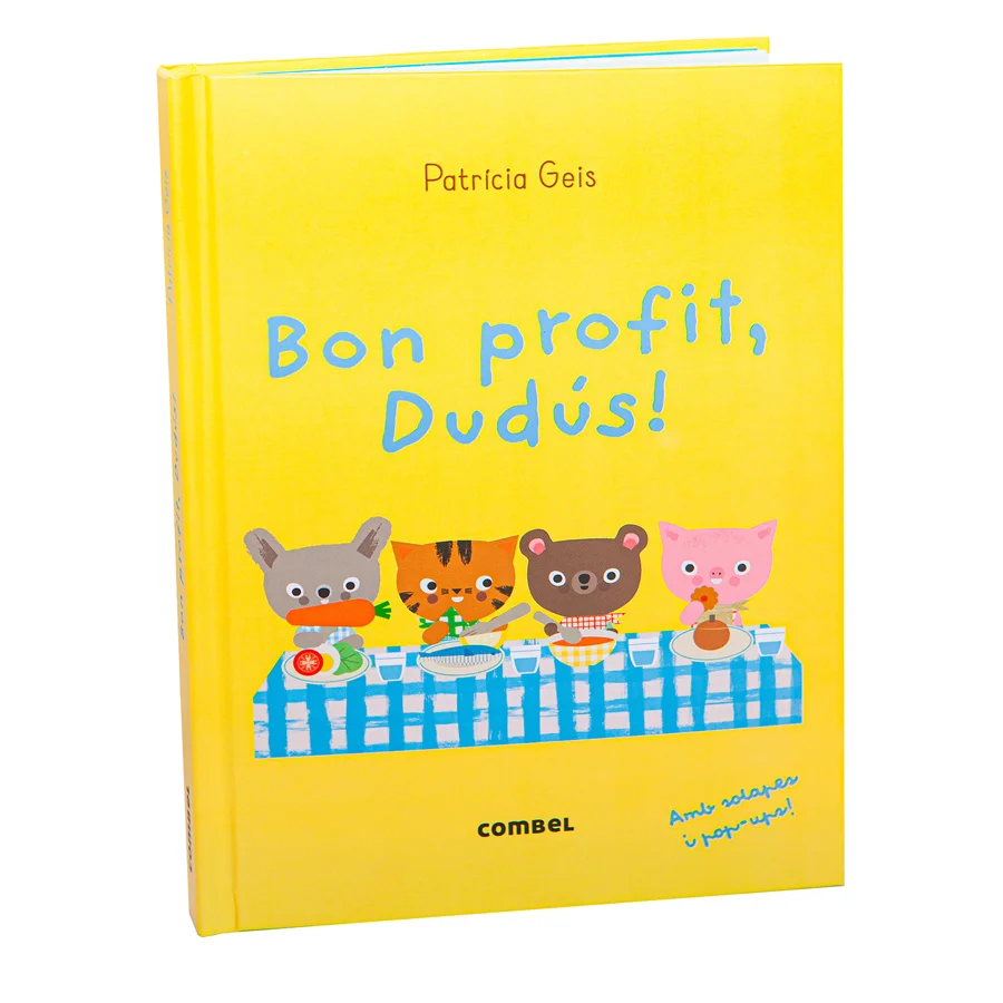 Quina gana que tenen els Dudús! Què hi deu haver al menú d'avui? Un nou llibre de la sèrie que està ple de coberts, plats, aliments i tot el que c...