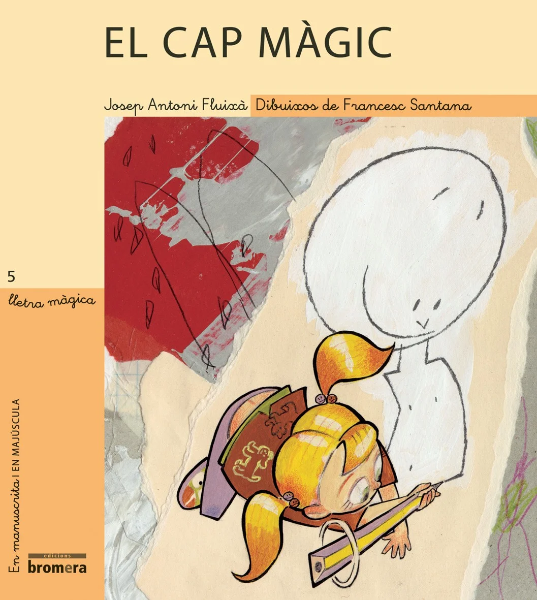 Sara dibuixa molt bé. Tan bé que és capaç de fer un cap i donar-li vida.