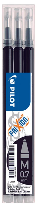Recanvi Bolígraf Pilot Frixion negre 3u