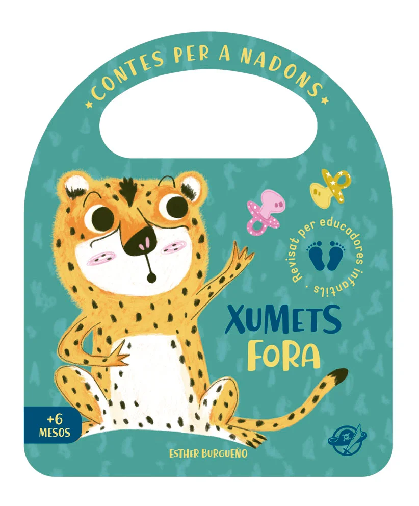 En Guepi és un divertidíssim bebè guepard, que no pot estar sense el seu xumet. I és que si no el té, s'enfada molt... Ajudaràs en Guepi a dir ade...